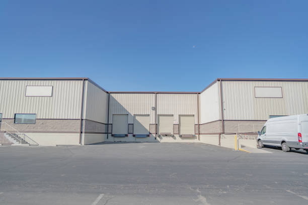 Industry warehouse 3 stock photo