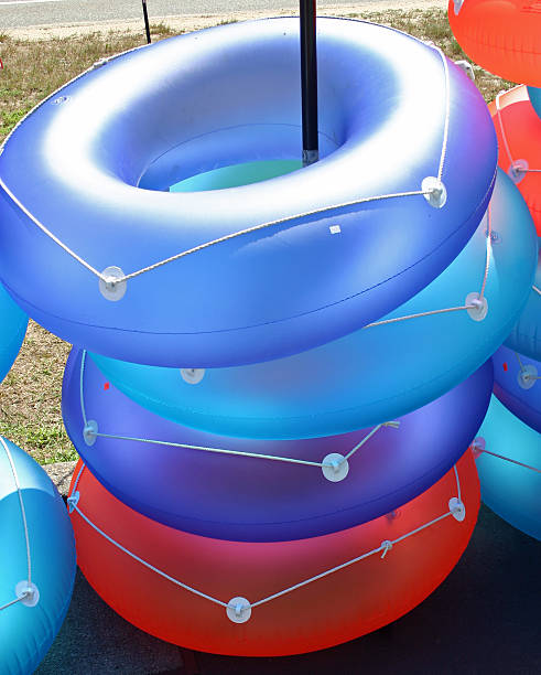Inflatable Rings stock photo