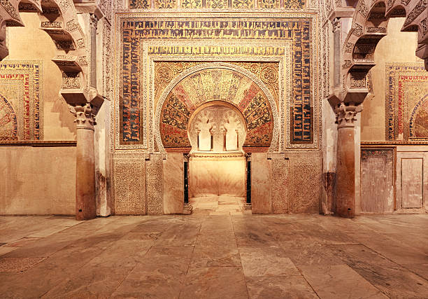 Inside Mosque of Cordoba, Spain The Mosque–Cathedral of Cordoba, Spain cordoba mosque stock pictures, royalty-free photos & images