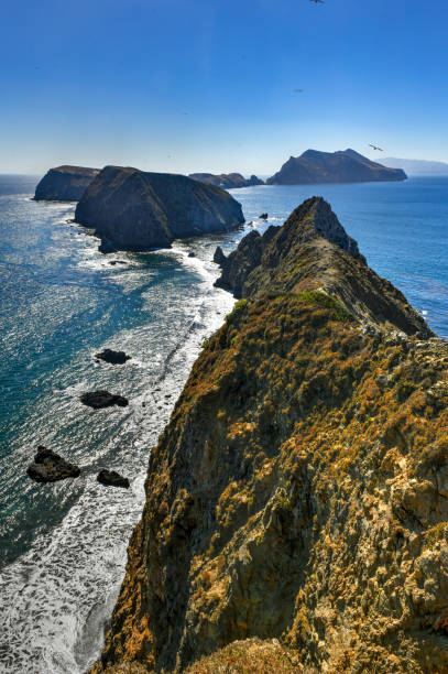 Inspiration Point - Channel Islands stock photo