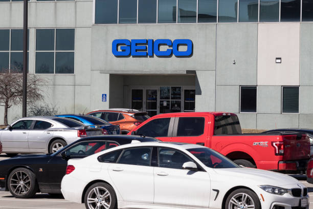 GEICO Insurance Office. GEICO is a subsidiary of Berkshire Hathaway. stock photo