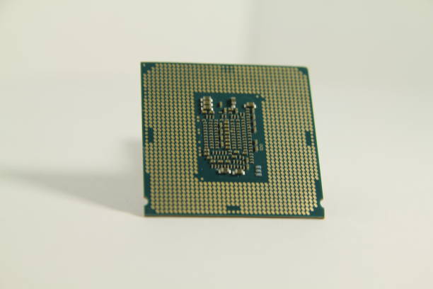 Intel  old cpu for pc computer close up macro AMD old cpu for pc computer close up macroIntel old cpu for pc computer close up macro centurion boats at the glen stock pictures, royalty-free photos & images