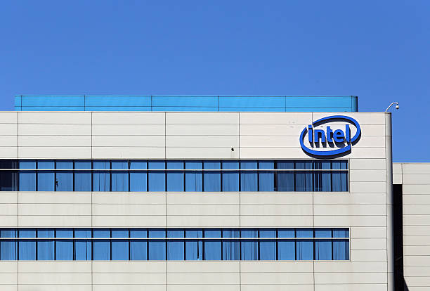 Intel World Headquarters stock photo
