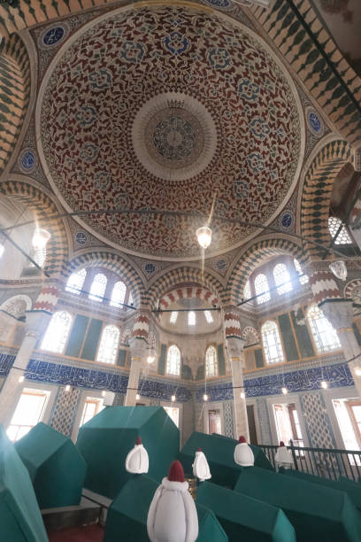 Interior Of The Tombs Of Sultans Mehmed III, Selim II, Murad III, Ibrahim I And Mustafa I,Istanbul, Turkey