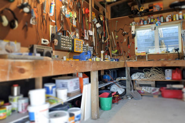 Messy Garage Stock Photos, Pictures & Royalty-Free Images - iStock