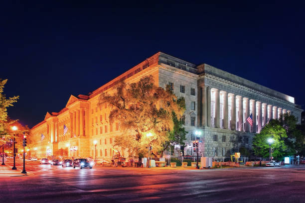 Internal Revenue Service Building in Washington DC Internal Revenue Service Building in Washington D.C., USA. It is the headquarters for the Internal Revenue Service. It is located in the Federal Triangle and was built in 1936. irs stock pictures, royalty-free photos & images