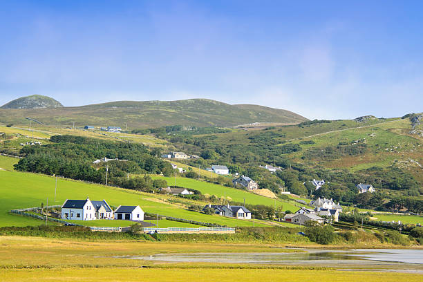 Irish landscape, Rural Scene Irish landscape, Dunfanaghy co.Donegal county donegal stock pictures, royalty-free photos & images