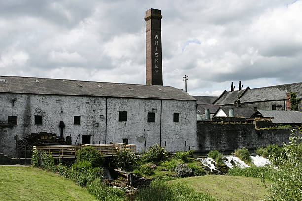 Irish Whiskey Distillery stock photo