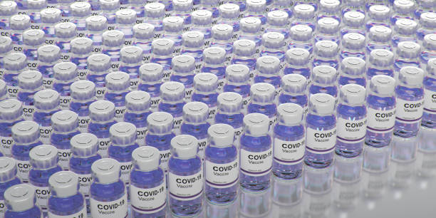 irus Covid -19 vaccine bottle. SARS-CoV-2. Vaccine batch 3d rendering. 4k irus Covid -19 vaccine bottle. SARS-CoV-2. Vaccine batch 3d rendering. 4k dose stock pictures, royalty-free photos & images