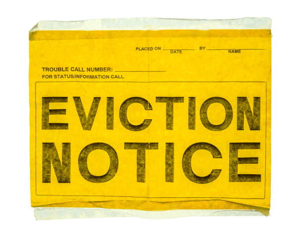 isolated-eviction-notice-picture-id1035130590