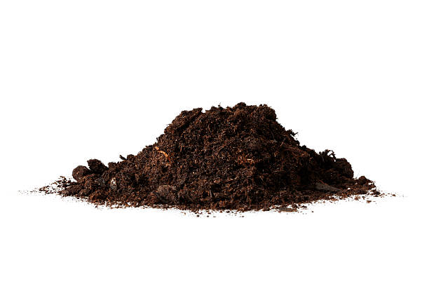Isolated Heap of Dirt isolated heap of dirt. soil stock pictures, royalty-free photos & images