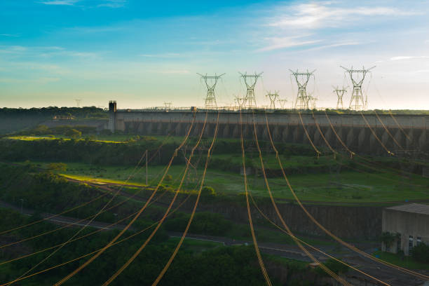 Itaipu Hydroelectric Dam stock photo