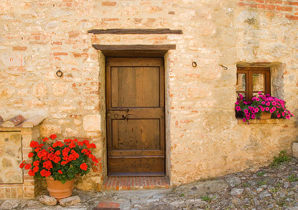 Italian Cottage stock photo