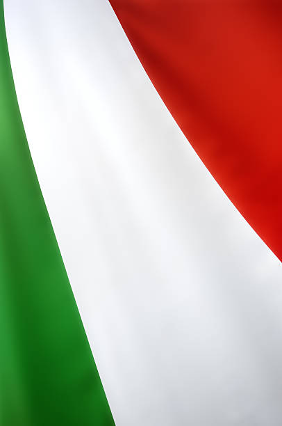 Italian Flag stock photo