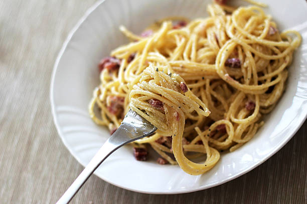Italian Spaghetti stock photo