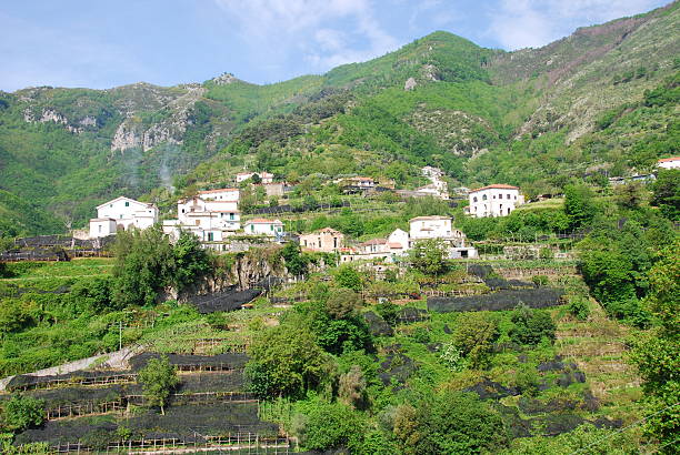 Italy Hillside stock photo