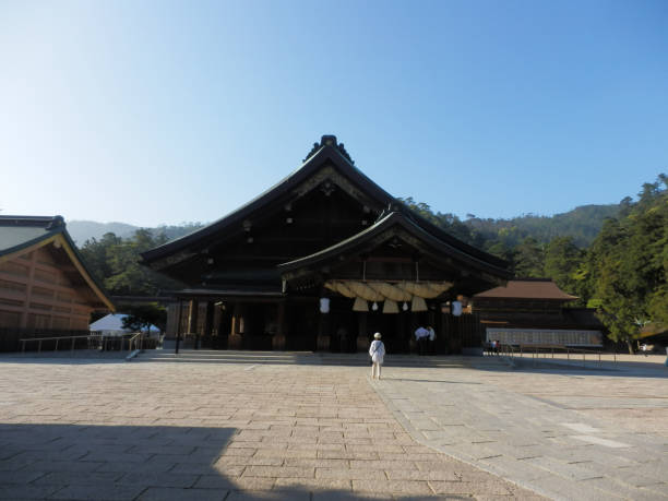 出雲大社神社出雲市、島根県日本写真 - 初詣 ストックフォトと画像