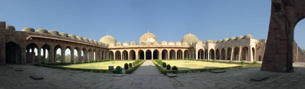 Jama Masjid (Mosque), Mandu, Madhya Pradesh, India stock photo