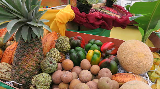 Jamaican Fruits stock photo
