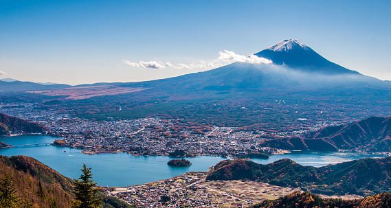 Japan World Heritage Mt Fuji Kawaguchiko Shindo Pass Stock Photo Download Image Now Istock