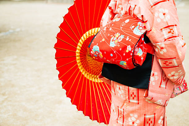 日本の美 - 着物 ストックフォトと画像