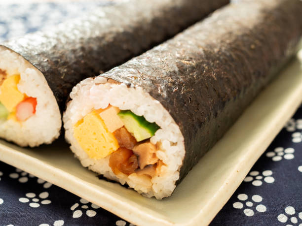 和食、巻寿司(寿司ロール) - 節分 ストックフォトと画像