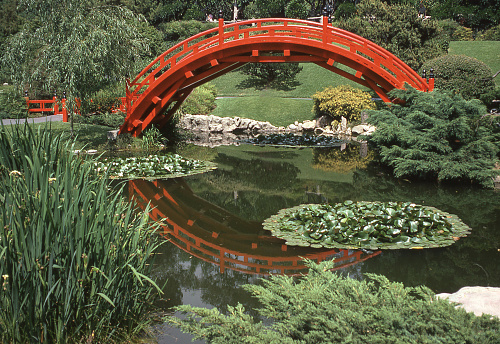 Japanische Garten Huntington Library Und Der Botanische Garten Von