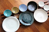 日本陶器 - ボウルとプレート
