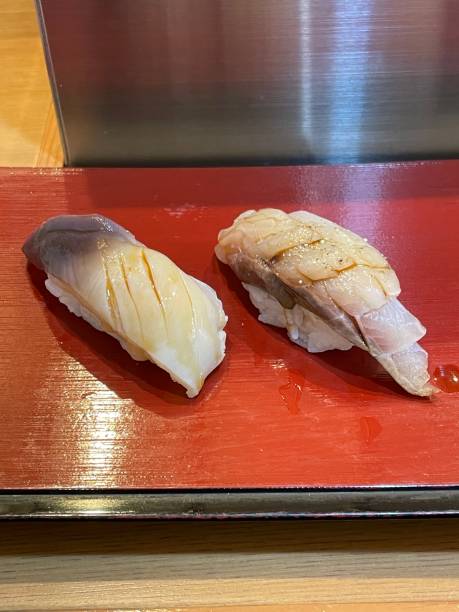 Japanese sushi stock photo