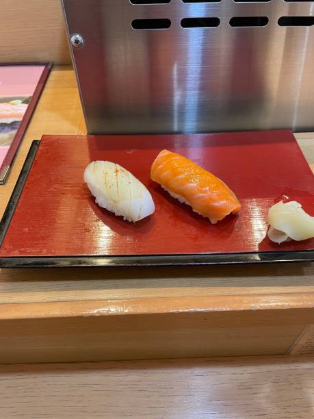 Japanese sushi stock photo