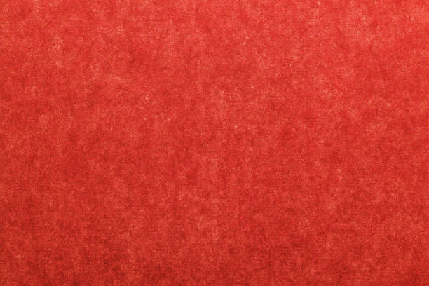 日本のヴィンテージ赤い色の紙の質感やグランジの背景 - 和紙 ストックフォトと画像