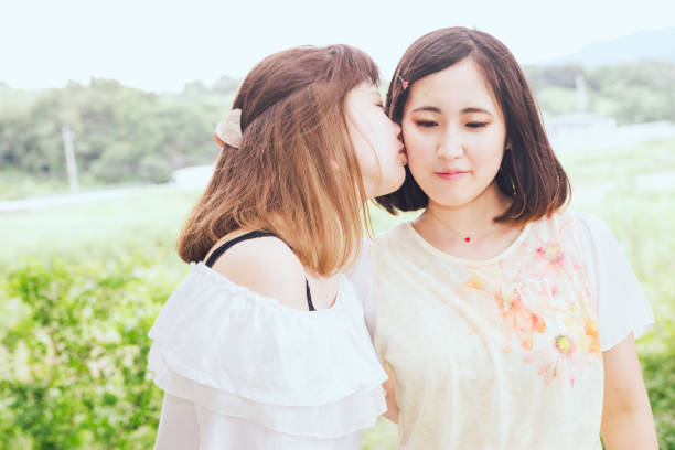 Lesbian kissing japanese www.selectasign.com
