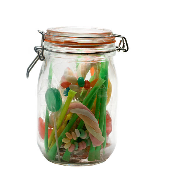 Jar of sweets A Jar od assorted candy pick and mix stock pictures, royalty-free photos & images