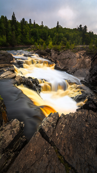 jay cooke state park waterfall