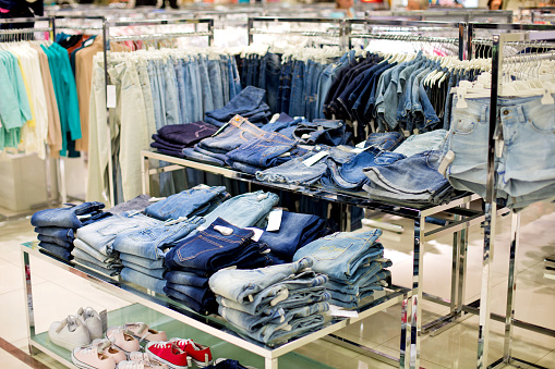 Jean Store Stock Photo - Download Image Now - iStock