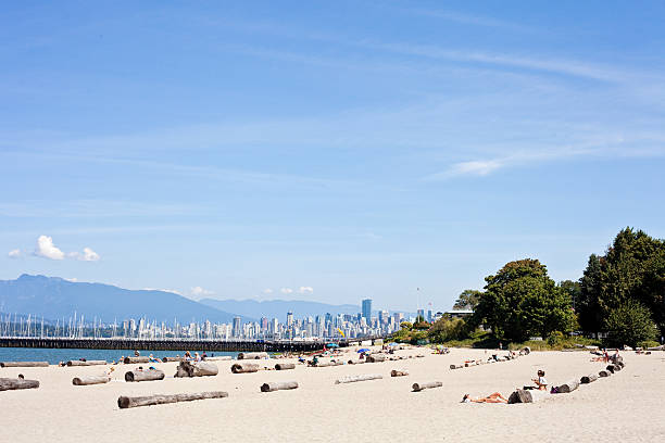Jericho Beach - Vancouver stock photo