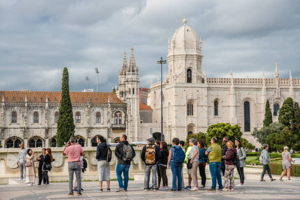Jeronimos Monastery , Lisbon stock photo