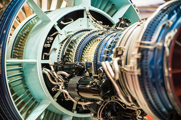 Jet Engine stock photo