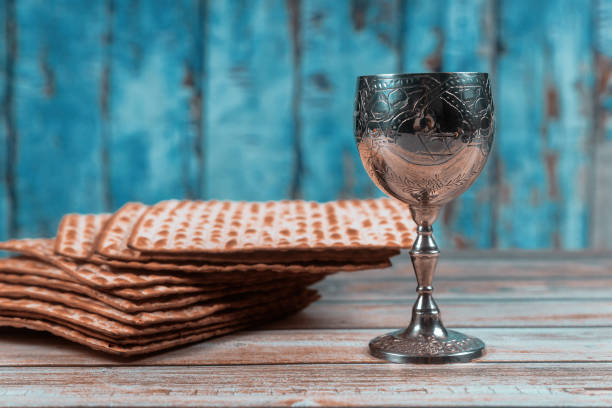Jewish pesah celebration concept jewish holiday Passover stock photo
