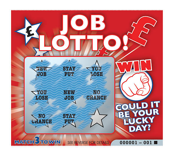 Job changing lottery, gamble, life choices stock photo