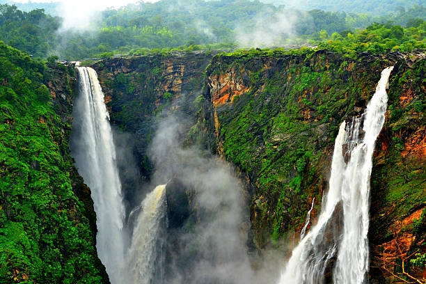 Jog Falls India Jog Falls, Karnataka, India karnataka stock pictures, royalty-free photos & images