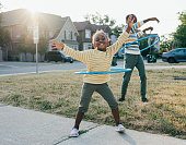 istock Joy and happiness  being outdoor with friends and siblings 1283414628