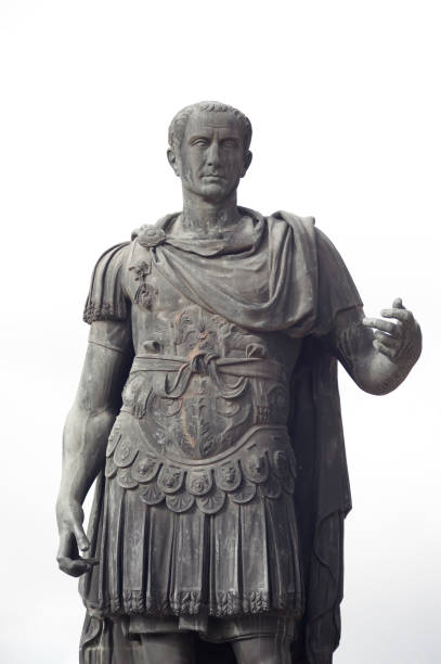 Julius Caesar - The Roman Emperor stock photo