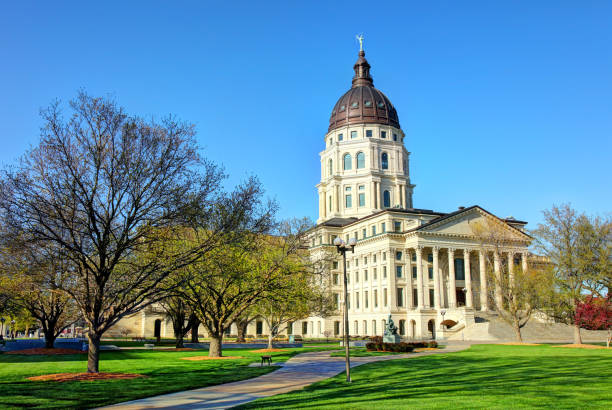 Kansas State Capitol The Kansas State Capitol, known also as the Kansas Statehouse, is the building housing the executive and legislative branches of government for the U.S. state of Kansas topeka stock pictures, royalty-free photos & images
