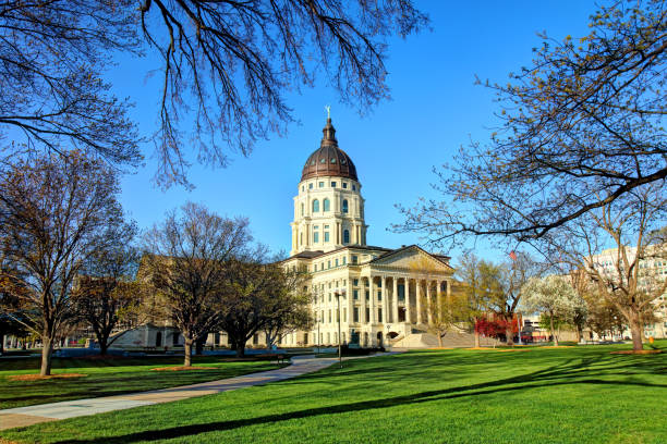 Kansas State Capitol The Kansas State Capitol, known also as the Kansas Statehouse, is the building housing the executive and legislative branches of government for the U.S. state of Kansas topeka stock pictures, royalty-free photos & images