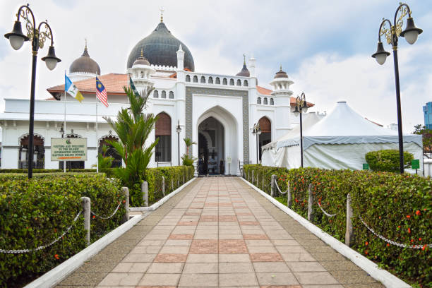 Kapitan Keling Mosque a place of worship in Malaysia stock photo