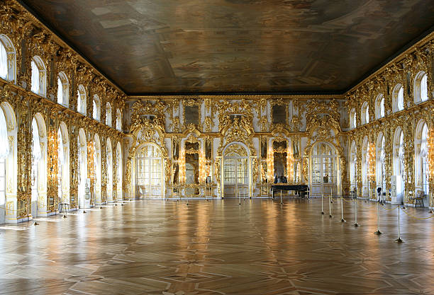 katherines 궁전, 푸시킨, 러시아 - 궁전 뉴스 사진 이미지