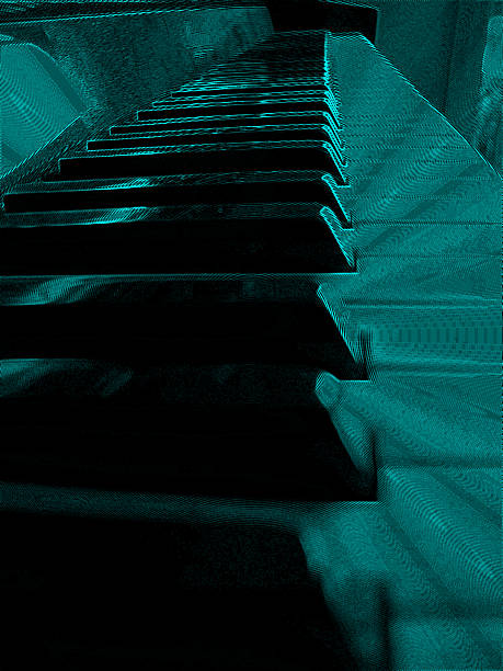 Keyboard vibration stock photo