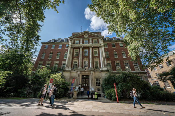 King's College University in London stock photo
