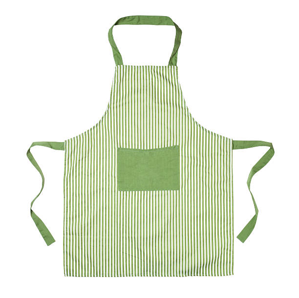 Kitchen apron Kitchen apron isolated on white background. apron stock pictures, royalty-free photos & images